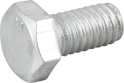 Parafuso sextavado zincado 5/16" x 5/8", UNC, rosca total