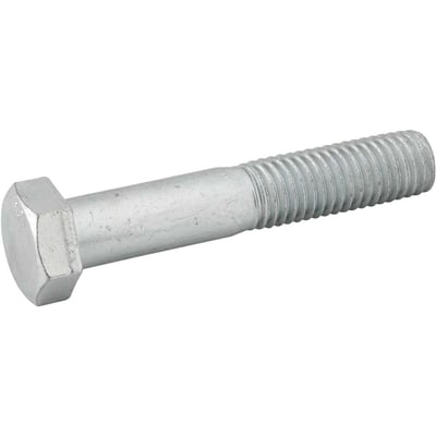 Parafuso sextavado zincado 5/8" x 4.1/2", UNC, rosca parcial