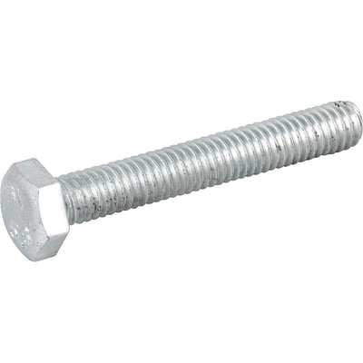 Parafuso sextavado zincado 6 mm x 40 mm, MA, rosca total