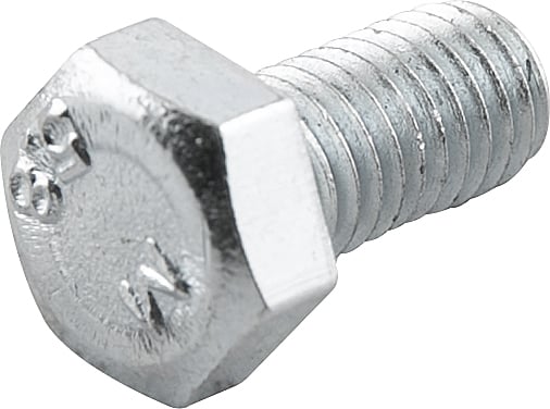 Parafuso sextavado zincado 8 mm x 16 mm, MA, rosca total