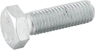 Parafuso sextavado zincado, 14 mm x 45 mm, MA