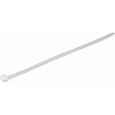 Abraçadeira de nylon, branca, 280 mm x 9,0 mm, com 100 peças