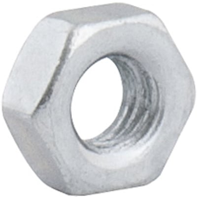 Porca sextavada zincada, 4 mm, MA, com 200 peças