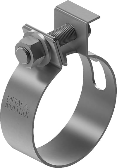 Abraçadeira tipo mangote, 86 mm - 94 mm, em aço carbono, fita com 32 mm de largura, pacote com 10 peças, 04328694