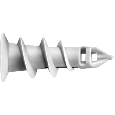 Bucha de nylon 6 mm x 32 mm para drywall, 500 peças, Dryfix