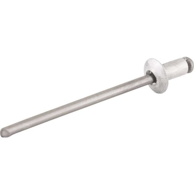 Rebite de repuxo 3,2 mm x 6,0 mm, pacote com 100 peças
