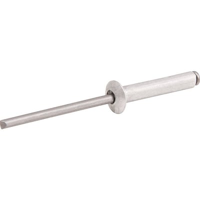 Rebite de repuxo 6,2 mm x 12,0 mm, pacote com 100 peças