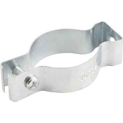 Abraçadeira tipo "D", 1/2" com parafuso, 6 peças