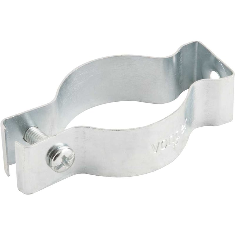 Abraçadeira tipo "D", 1/2" com parafuso, 6 peças