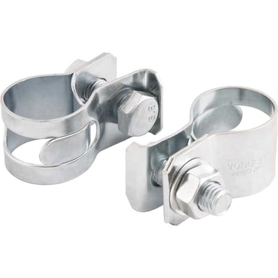 Abraçadeira para mangote, aço carbono, largura 32 mm, AM 29 mm - 32 mm, com 2 peças