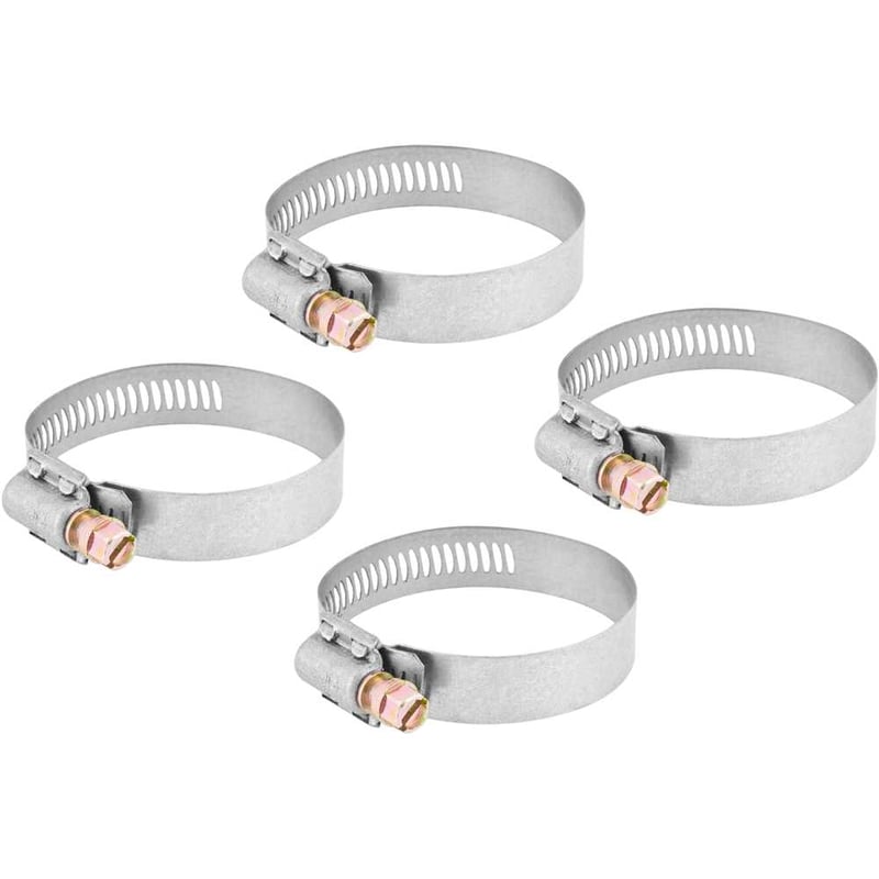 Abraçadeira rosca sem fim, 50 mm a 63 mm, com 4 peças, AL 5164