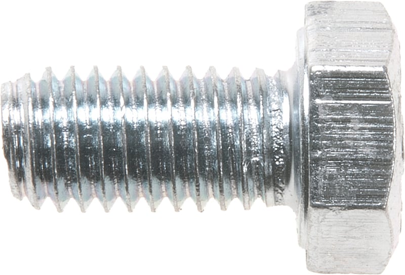 Parafuso sextavado zincado 8 mm x 16 mm, MA, rosca total