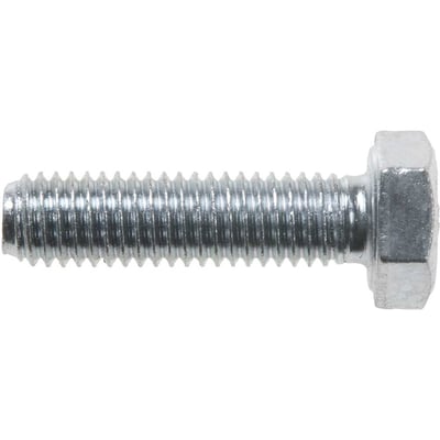 Parafuso sextavado zincado 8 mm x 30 mm, MA, rosca total