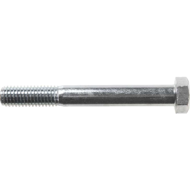 Parafuso sextavado zincado 1/2" x 4", UNC, rosca parcial