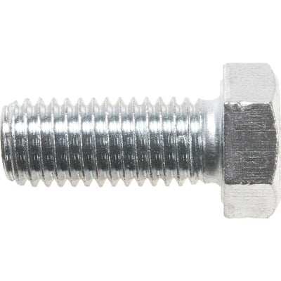 Parafuso sextavado zincado 5/8" x 1.1/2", UNC, rosca total
