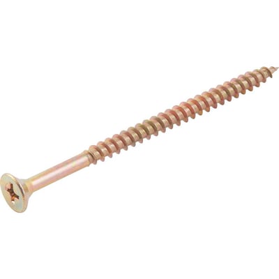 Parafuso madeira chipboard, 5,0 mm x 80,0 mm, cabeça chata, fenda cruzada/phillips