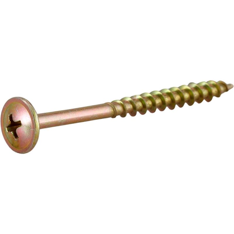 Parafuso madeira chipboard, cabeça flangeada, fenda cruzada/phillips, 5,0 mm x 60 mm