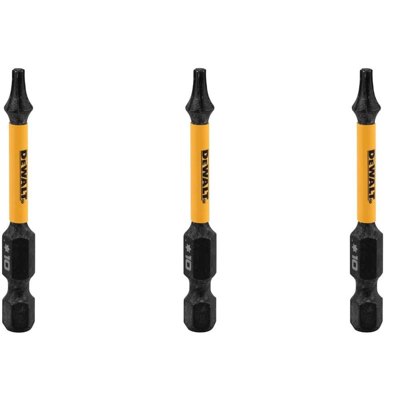 Jogo de bits ponteiras hexalobular com encaixe de 1/4", T10 x 56 mm, Flextorq 3.0