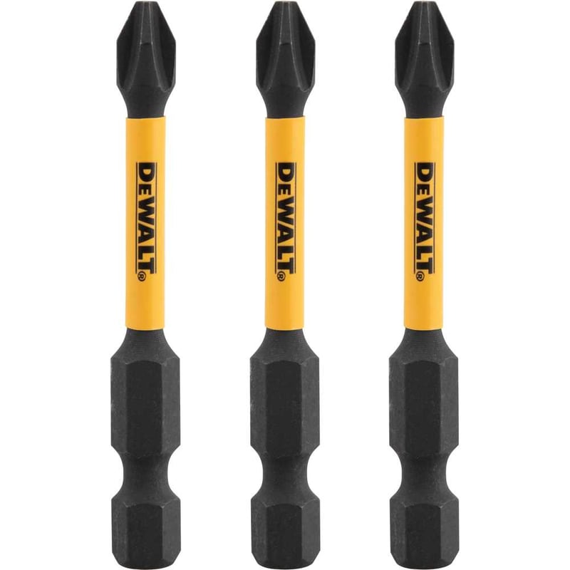 Jogo de bits ponteiras phillips com encaixe de 1/4", PH2 x 56 mm, Flextorq 3.0