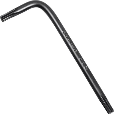 Chave hexalobular tipo L, T45, aço cromo vanádio oxidado, Maxtork, 230045BR