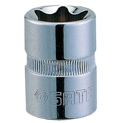 Soquete hexalobular, com encaixe 1/2", E14, ST13703SC
