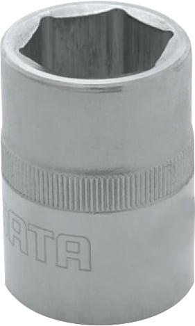 Soquete sextavado com encaixe de 3/4" x 1.5/8", em aço cromo vanádio, ST16314SC
