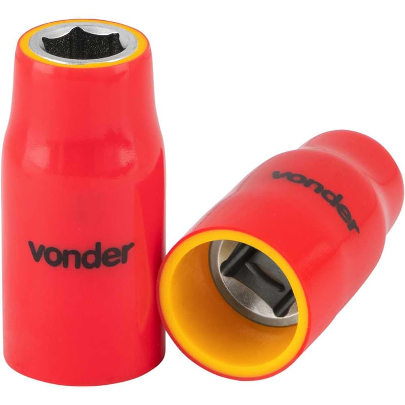 Soquete sextavado isolado, encaixe de 1/2", 12,0 mm, IEC60900