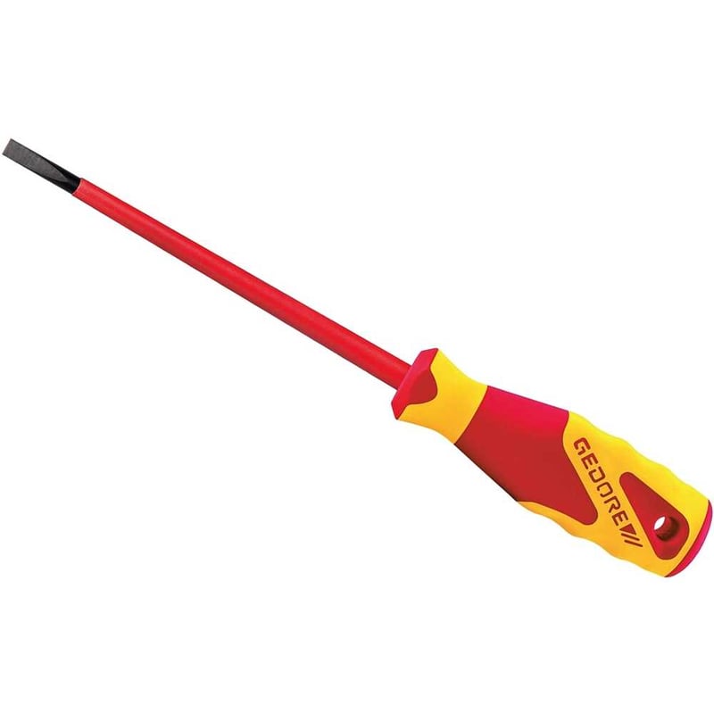 Chave de fenda 3 mm x 100 mm, com haste isolada, VDE 2170-3, 091.890