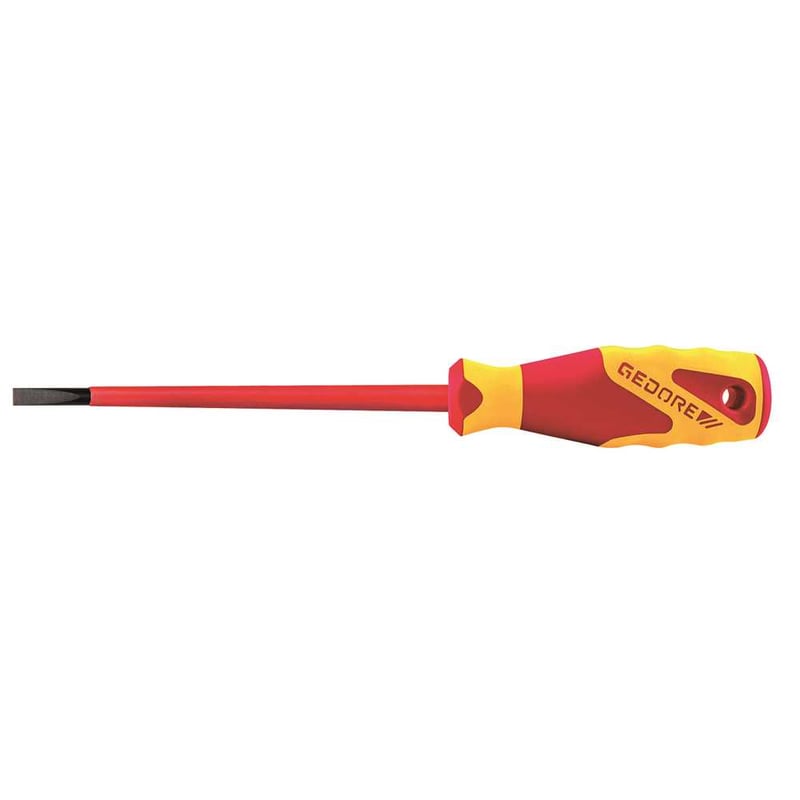 Chave de fenda 10 mm x 200 mm, com haste isolada, VDE 2170-10, 091.891