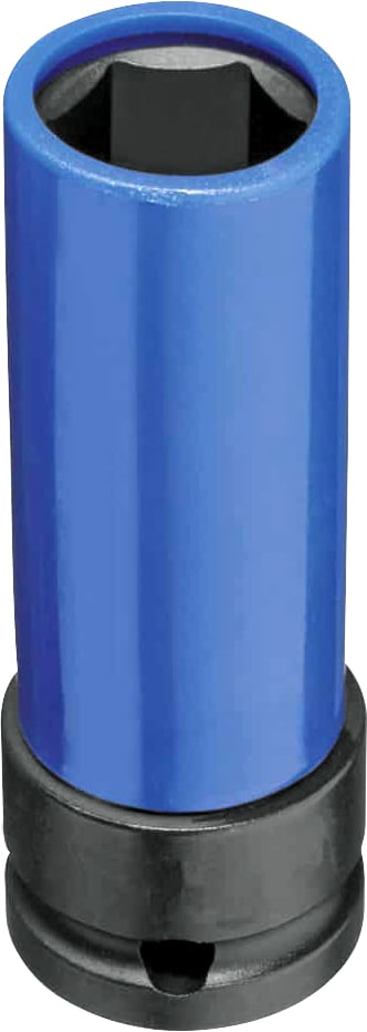 Soquete sextavado de impacto, encaixe de 1/2", 17 mm