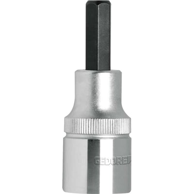 Soquete hexagonal 5,0 mm, encaixe de 1/2"