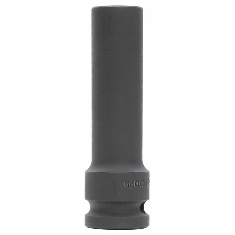 Soquete sextavado longo de impacto, 8 mm, encaixe de 1/2", 3300697