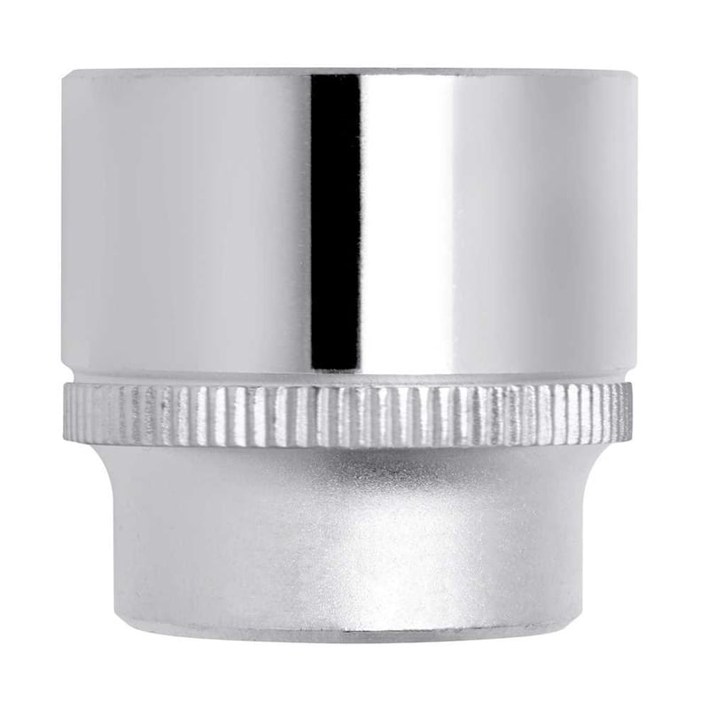 Soquete estriado com encaixe de 1/2", 9 mm