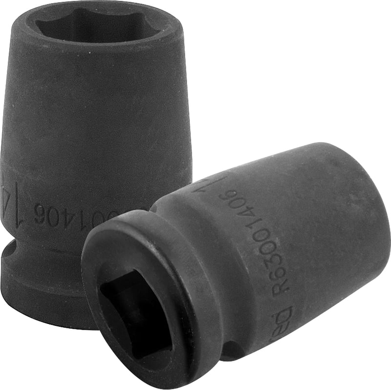 Soquete sextavado de impacto, encaixe de 1/2" x 14,0 mm, R63001406