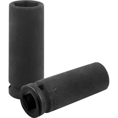 Soquete sextavado longo de impacto, 19 mm, encaixe de 1/2", 3300548