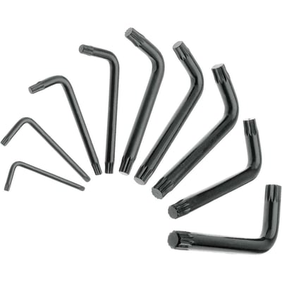 Jogo de chaves multidentada, 4,0 mm a 18,0 mm, com 9 peças, 42X-9M