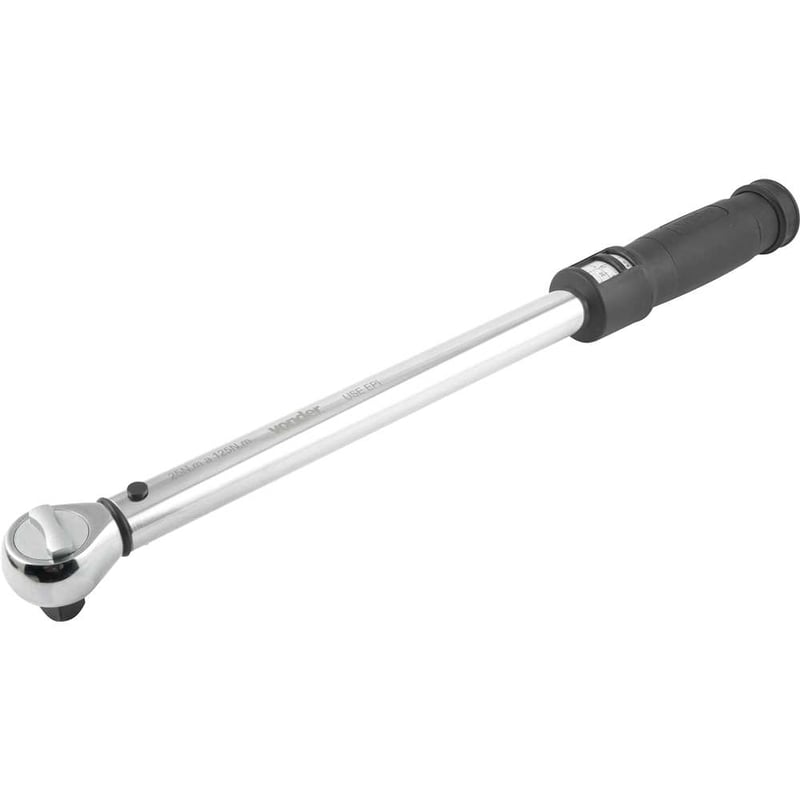 Torquímetro de estalo, encaixe de 1/2", 25 N.m - 125 N.m