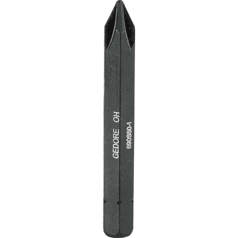 Bits ponteira phillips com encaixe sextavado 1/4", nº 1 x 50,8 mm, 690 S50