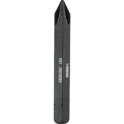 Bits ponteira phillips com encaixe sextavado 1/4", nº 2 x 50,8 mm, 690 S50