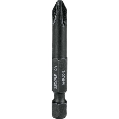 Bits/ponteira phillips, encaixe 1/4", nº 1 x 50,8 mm, 691 R 50 PH1, 025.642