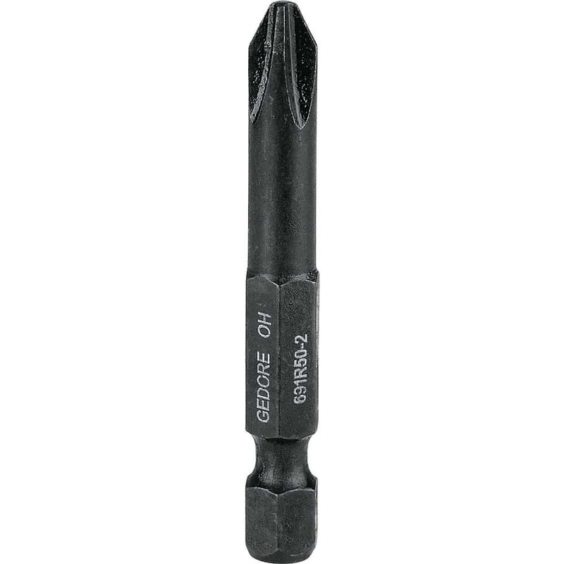 Bits/ponteira phillips, encaixe 1/4", nº 1 x 50,8 mm, 691 R 50 PH1, 025.642