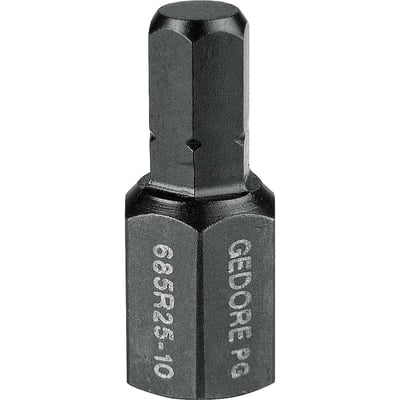 Bits hexagonal (allen), 1/4" x 4,0 mm, 685 R-25