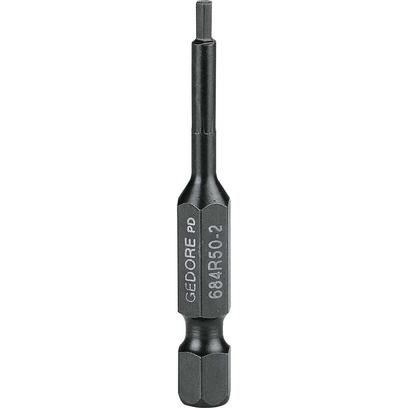 Bits hexagonal (allen), 1/4" x 2,5 mm, 684 R-50