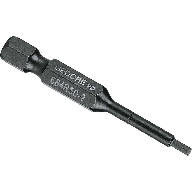 Bits hexagonal (allen), 1/4" x 3,0 mm, 684 R-50