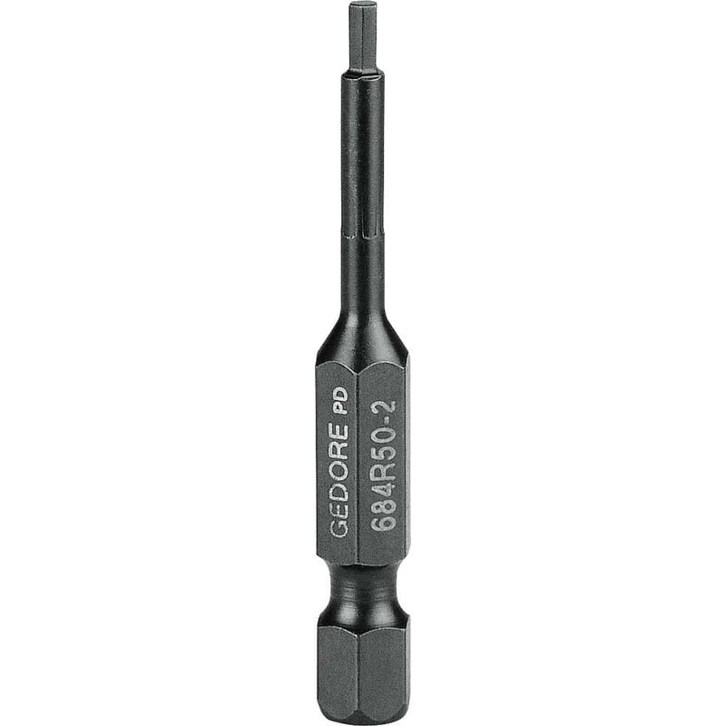 Bits hexagonal (allen), 1/4" x 5,0 mm, 684 R-50