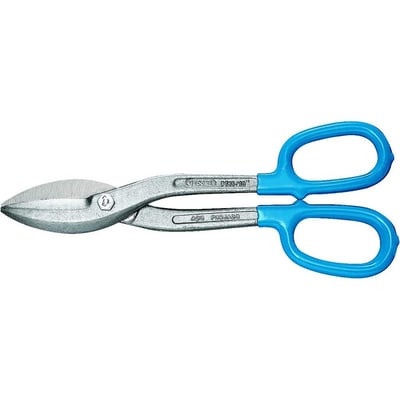 Tesoura 12", para chapas, modelo americano, corte reto, 045.102