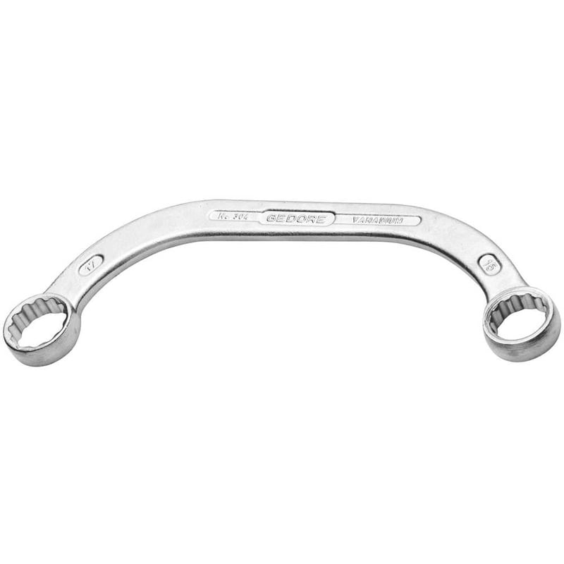 Chave starter/estrela meia-lua, 14 mm x 16 mm, 006.002