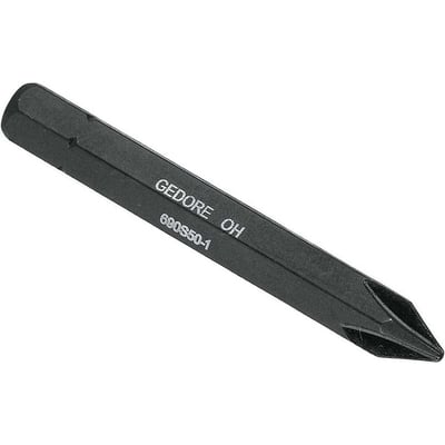 Bits ponteira phillips com encaixe sextavado 1/4", nº 3 x 50,8 mm, 690 S50
