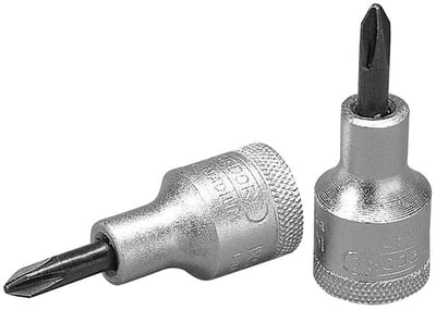 Soquete phillips com encaixe de 1/2", PH02, 016610