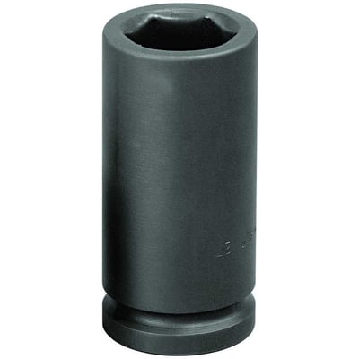 Soquete sextavado longo de impacto, 19 mm, encaixe de 1/2", 019.114